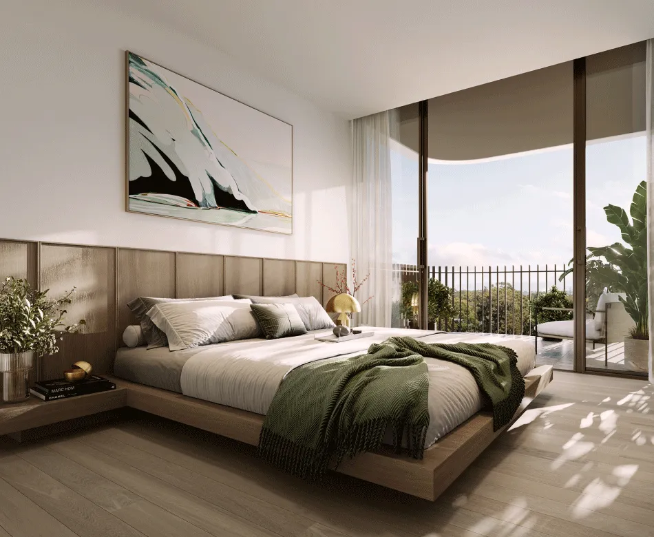 Spacious Bedroom in a Macquarie Rise Luxury Apartment