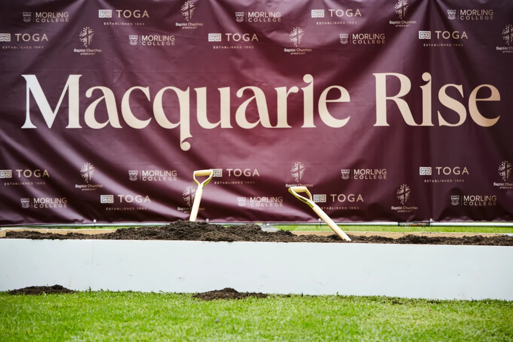 TOGA Macquarie Rise Groundbreaking Event Stage Setup