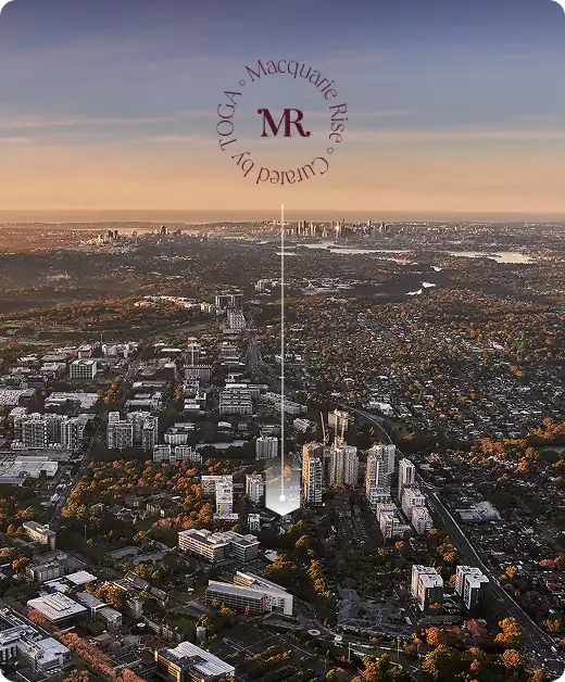 Aerial View of Macquarie Park