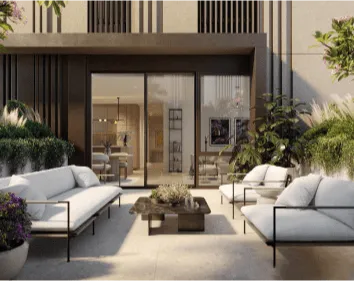 Luxury Apartment Courtyard at Macquarie Rise