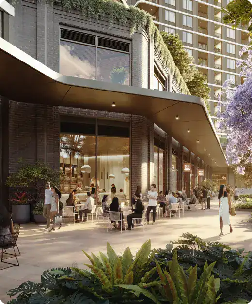 Retail and Dining Precinct at Macquarie Rise